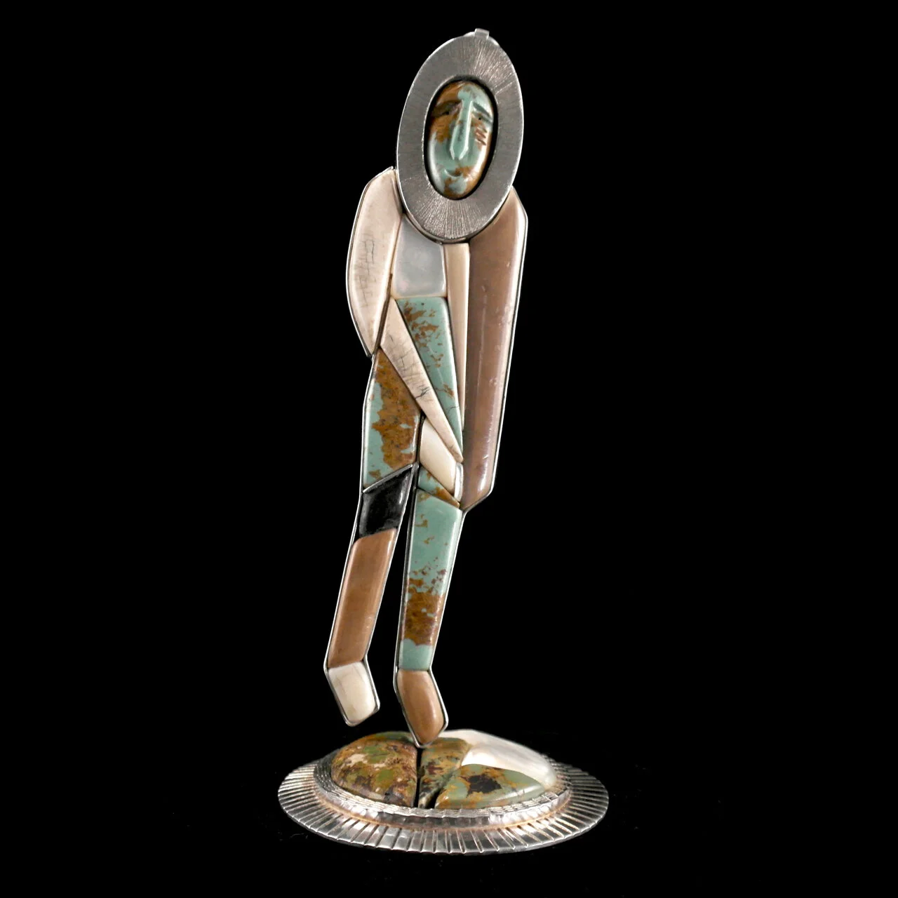 The Adobe Fine Art —Buddy Lee (1941-2018)—43-145 Inlay Sculptural